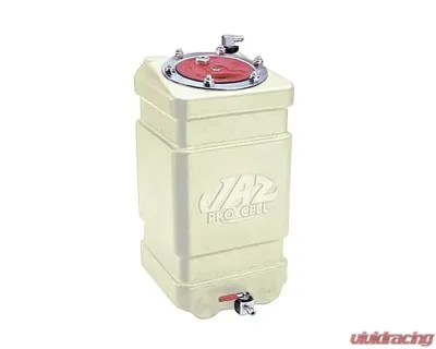 JAZ 1-Gallon Natural Jr Dragster Fuel Cell 14"x10"x9" with -8AN Outlet - 230-001-NF5