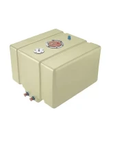 JAZ 12-Gallon Natural Pro Drag Fuel Cell 18"x18"x13" with -8AN Outlet and 10-Ohm Sending Unit                                     - 254-012-05 - Image 2