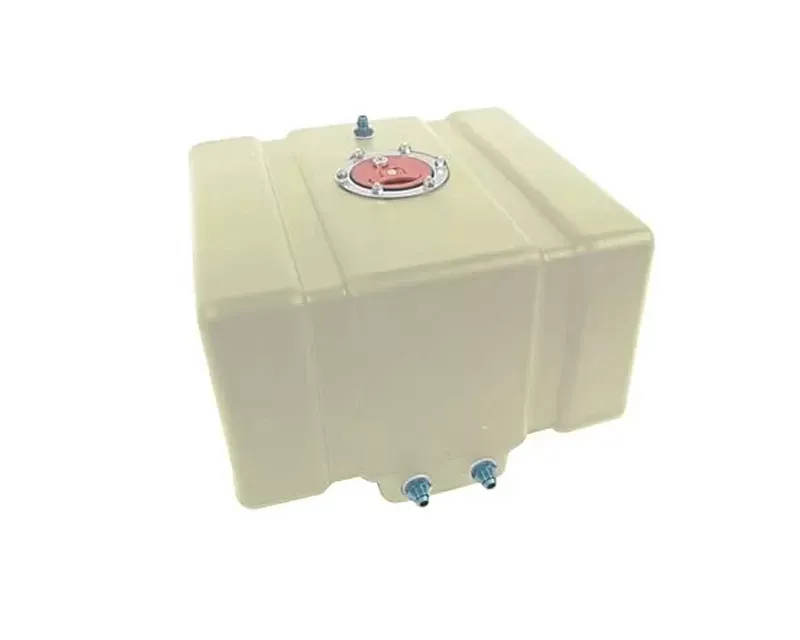 JAZ 16-Gallon Natural Pro Street with Fill Valve 20"x20"x16" with -8AN Outlet and 90-Ohm Sending Unit - 215-116-05