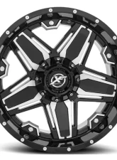 XF Off-Road XF-223 Wheel 20x10 5x150 | 5x139.7 | 5x5.5 -24mm Gloss Black Machined                                     - XF-223201051397150-24GBM - Image 2