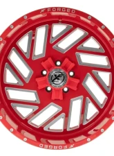 XF Off-Road XFX-304 Wheel 22x12 5x150 | 5x139.7 | 5x5.5 -44mm Red Milled                                     - XFX-304221251397150-44RM - Image 2