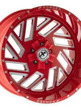 XF Off-Road XFX-304 Wheel 22x12 5x150 | 5x139.7 | 5x5.5 -44mm Red Milled                                     - XFX-304221251397150-44RM - Image 2