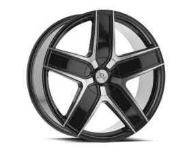 Cavallo CLV-31 Wheel 22x8.5 5x108|5x114.3 38mm Gloss Black Machined