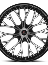 Cavallo CLV-33 Wheel 22x8.5 5x110|5x114.3 38mm Gloss Black Machined                                     - CLV-33228551101143+38BM - Image 2
