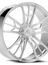 Cavallo CLV-39 Wheel 22x8.5 5x114.3|5x120 38mm Chrome                                     - CLV-39228551143120+38C - Image 2