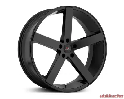 Cavallo CLV-5 Wheel 20x8.5 5x120 35mm Gloss Black - CLV-520855120+35GB