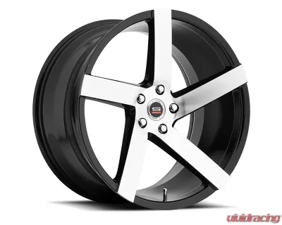 Spec-1 SPM-80 Wheel Monospec Series 22x10.5 Blank 20mm Gloss Black Machined - SPM80Y221054020GBM