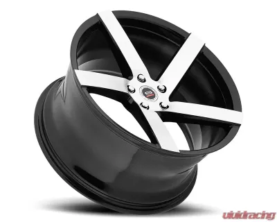 Spec-1 SPM-80 Wheel Monospec Series 22x10.5 Blank 20mm Gloss Black Machined - SPM80Y221054020GBM