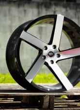 Spec-1 SPM-80 Wheel Monospec Series 22x10.5 Blank 20mm Gloss Black Machined                                     - SPM80Y221054020GBM - Image 4