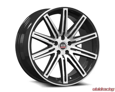 Spec-1 SP-48 Wheel Racing Series 18x8 5x114.3 | 5x120 35mm Black Machined - SP4818803835GBM