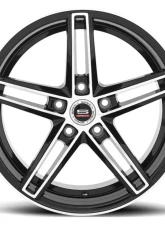 Spec-1 SP-49 Wheel Racing Series 17x7.5 5x114.3 35mm Black Machined                                     - SP4917751635GBM - Image 2
