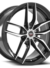 Spec-1 SP-50 Wheel Racing Series 17x7.5 5x114.3 38mm Black Machined                                     - SP5017751638GBM - Image 2