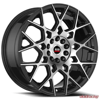 Spec-1 SP-52 Wheel 18x8 4x100 | 4x114.3 38mm Gloss Black & Machined - SP-5218805938GBM