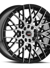 Spec-1 SP-53 Wheel Racing Series 17x7.5 4x100 | 4x114.3 42mm Gloss Black Machined                                     - SP-531775942GBM - Image 2