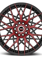 Spec-1 SP-53 Wheel 17x7.5 4x100 | 4x114.3 42mm Gloss Black & Red Machined                                     - SP-531775942BMR - Image 3