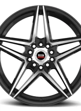 Spec-1 SP-54 Wheel Racing Series 17x7.5 5x108 | 5x114.3 42mm Gloss Black Machined                                     - SP-5417753242GBM - Image 2