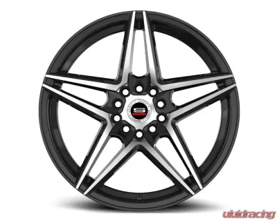 Spec-1 SP-54 Wheel Racing Series 17x7.5 5x108 | 5x114.3 42mm Gloss Black Machined - SP-5417753242GBM