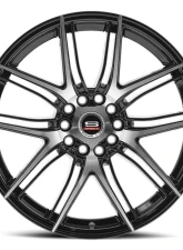 Spec-1 SP-56 Wheel Racing Series 17x7.5 4x100 | 4x114.3 42mm Gloss Black Machined                                     - SP-561775942GBM - Image 2