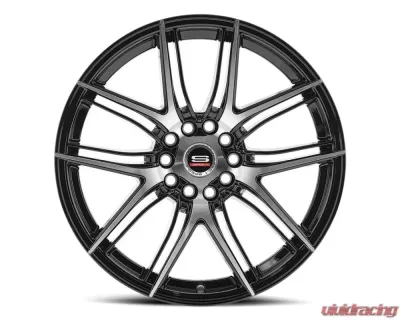 Spec-1 SP-56 Wheel Racing Series 17x7.5 4x100 | 4x114.3 42mm Gloss Black Machined - SP-561775942GBM