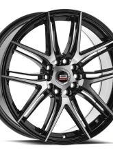 Spec-1 SP-56 Wheel Racing Series 17x7.5 4x100 | 4x114.3 42mm Gloss Black Machined                                     - SP-561775942GBM - Image 2