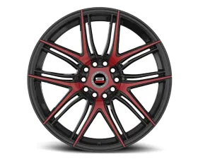 Spec-1 SP-56 Wheel 17x7.5 4x100 | 4x114.3 42mm Gloss Black & Red Machined