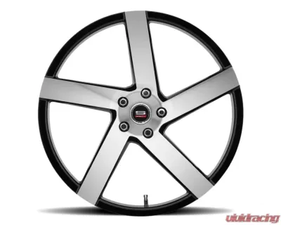 Spec-1 SPM-80 Wheel Monospec Series 22x9 Blank 15mm Gloss Black Machined - SPM8022904015GBM