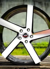 Spec-1 SPM-80 Wheel Monospec Series 22x9 Blank 15mm Gloss Black Machined                                     - SPM8022904015GBM - Image 5