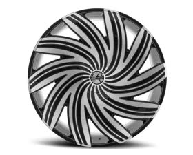 Azara 502 Wheel 28x9.5 5x115|5x120 15mm Gloss Black Machined