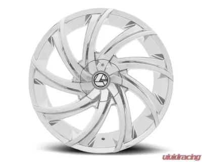 Azara 503 Wheel 26x9.5 5x115|5x120 15mm Chrome - AZA-50326955115120+15C