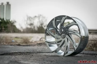 Azara 503 Wheel 26x9.5 5x115|5x120 15mm Chrome - AZA-50326955115120+15C