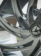 Azara 503 Wheel 26x9.5 5x115|5x120 15mm Chrome                                     - AZA-50326955115120+15C - Image 6