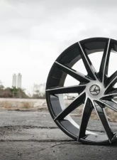 Azara 506 Wheel 26x9.5 5x115|5x120 32mm Gloss Black Machined                                     - AZA-50626955115120+32BM - Image 4