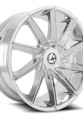 Azara 506 Wheel 28x9.5 Blank 15mm Chrome                                     - AZA-5062895BLANK+15C - Image 2
