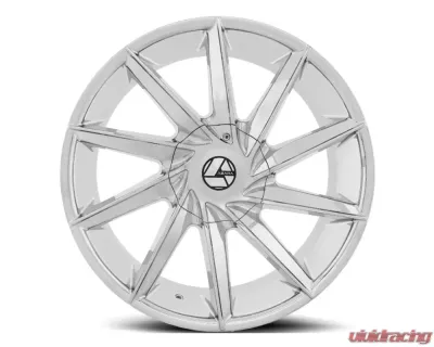 Azara 506 Wheel 28x9.5 Blank 15mm Chrome - AZA-5062895BLANK+15C