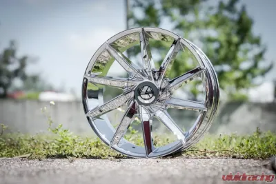 Azara 506 Wheel 28x9.5 Blank 15mm Chrome - AZA-5062895BLANK+15C