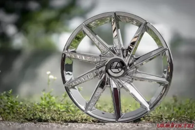 Azara 506 Wheel 28x9.5 Blank 15mm Chrome - AZA-5062895BLANK+15C
