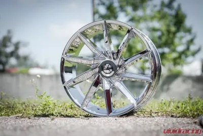 Azara 506 Wheel 28x9.5 Blank 15mm Chrome - AZA-5062895BLANK+15C