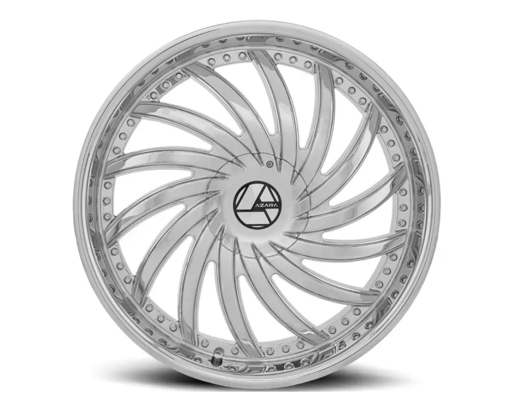 Azara 508 Wheel 22x9.5 5x115|5x139.7 15mm Chrome - AZA-508229551151397+15C