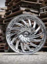 Azara 508 Wheel 22x9.5 5x115|5x139.7 15mm Chrome                                     - AZA-508229551151397+15C - Image 3