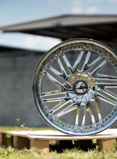 Azara 509 Wheel 22x9.5 6x135|6x139.7 25mm Chrome                                     - AZA-509229561351397+25C - Image 4
