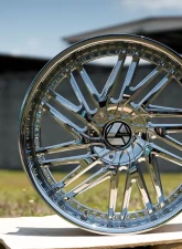 Azara 509 Wheel 22x9.5 6x135|6x139.7 25mm Chrome                                     - AZA-509229561351397+25C - Image 5