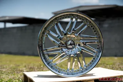 Azara 509 Wheel 22x9.5 6x135|6x139.7 25mm Chrome - AZA-509229561351397+25C
