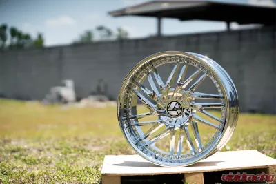 Azara 509 Wheel 22x9.5 6x135|6x139.7 25mm Chrome - AZA-509229561351397+25C