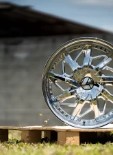 Azara 510 Wheel 24x9 5x115|5x120 18mm Chrome                                     - AZA-51024905115120+18C - Image 3