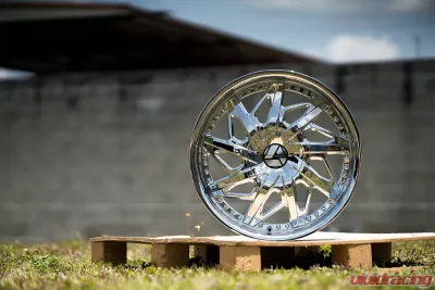 Azara 510 Wheel 24x9 5x115|5x120 18mm Chrome - AZA-51024905115120+18C