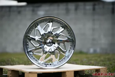 Azara 510 Wheel 24x9 5x115|5x120 18mm Chrome - AZA-51024905115120+18C