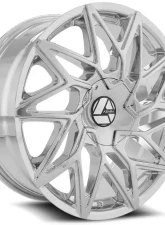 Azara 511 Wheel 24x9 Blank 18mm Chrome                                     - AZA-5112490BLANK+18C - Image 2