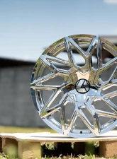 Azara 511 Wheel 24x9 Blank 18mm Chrome                                     - AZA-5112490BLANK+18C - Image 3