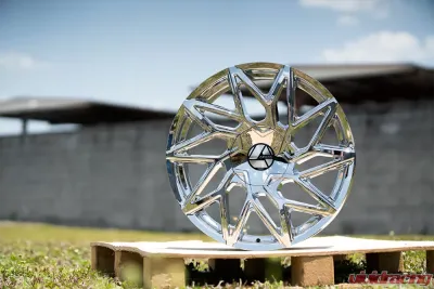 Azara 511 Wheel 24x9 Blank 18mm Chrome - AZA-5112490BLANK+18C