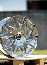 Azara 511 Wheel 24x9 Blank 18mm Chrome                                     - AZA-5112490BLANK+18C - Image 4